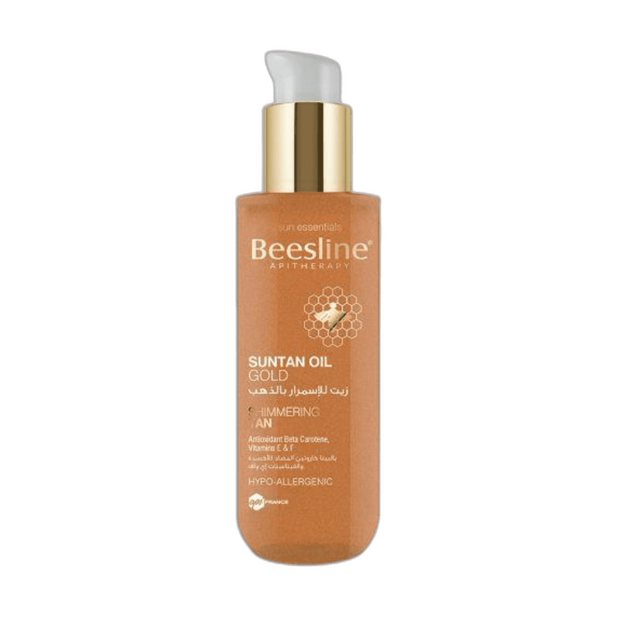 زيت تسمير بالذهب, 200 مل