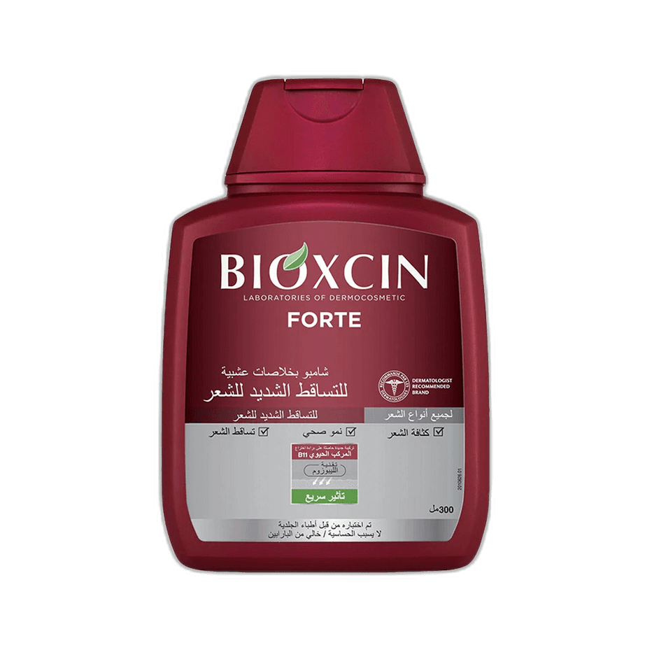 بيوكسين فورت شامبو, بخلاصات عشبية للتساقط الشديد للشعر, 300 مل