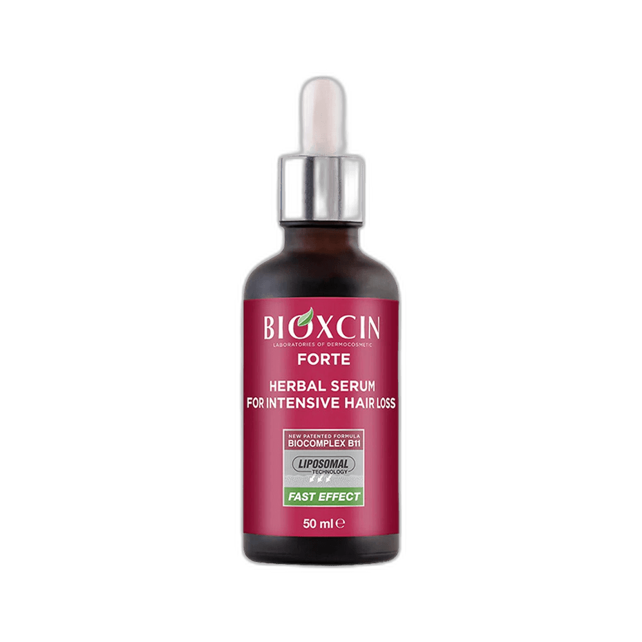 بيوكسين فورت سيروم, بخلاصات عشبية للتساقط الشديد للشعر, 3 × 50 مل