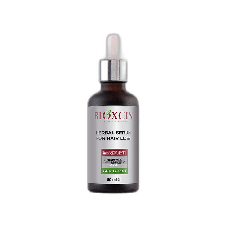 بيوكسين سيروم, بخلاصات عشبية لتساقط الشعر, 3 × 50 مل
