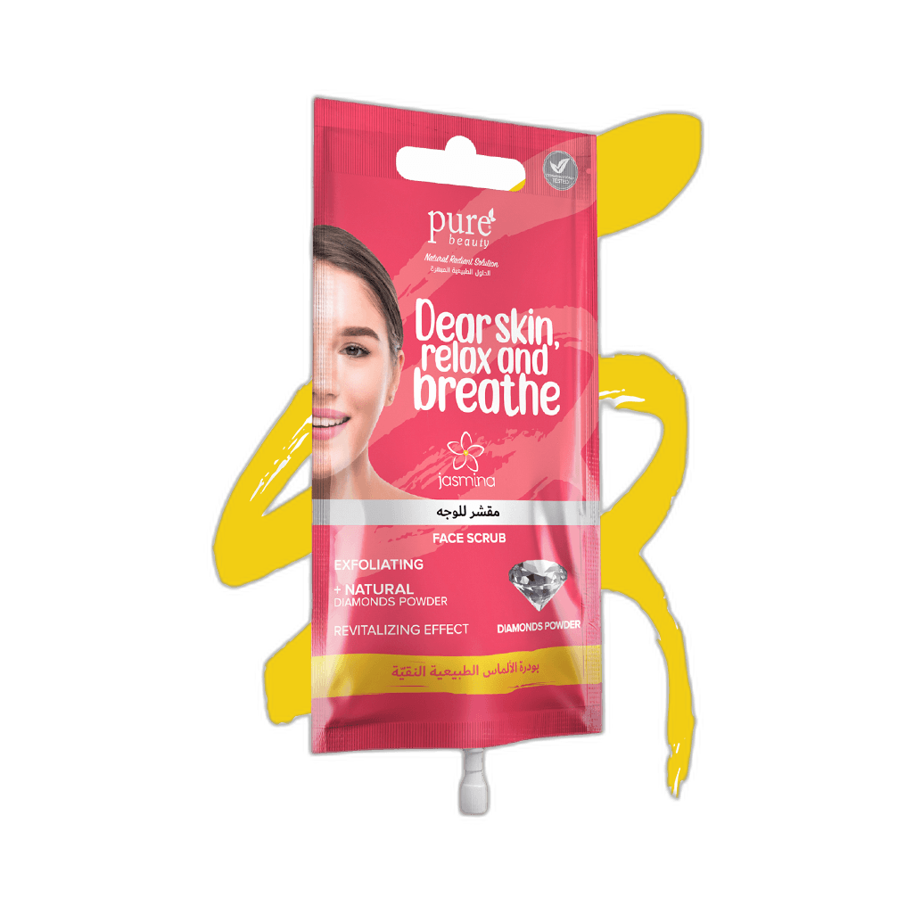 مقشر للوجه, ببودرة الألماس الطبيعية, 15 مل