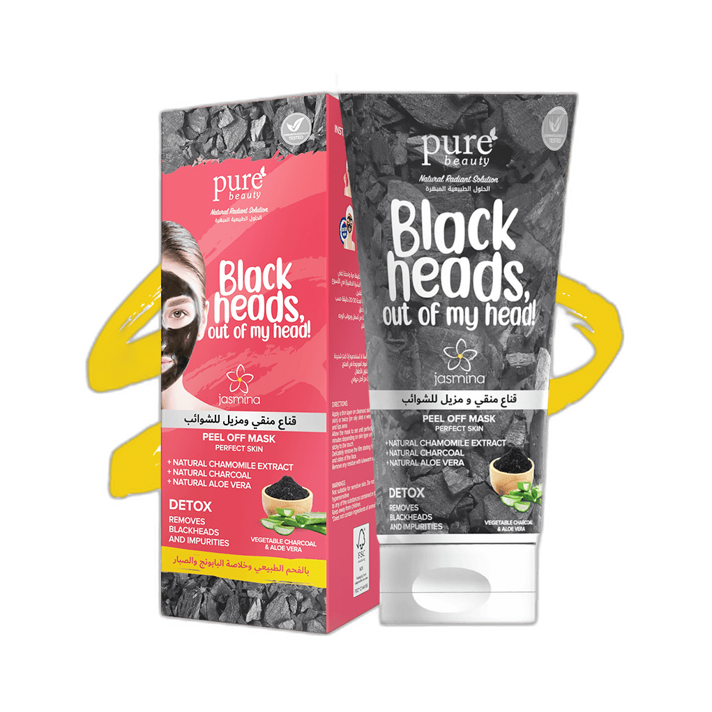 قناع منقي قابل للنزع, بالفحم والصبار, 100 مل