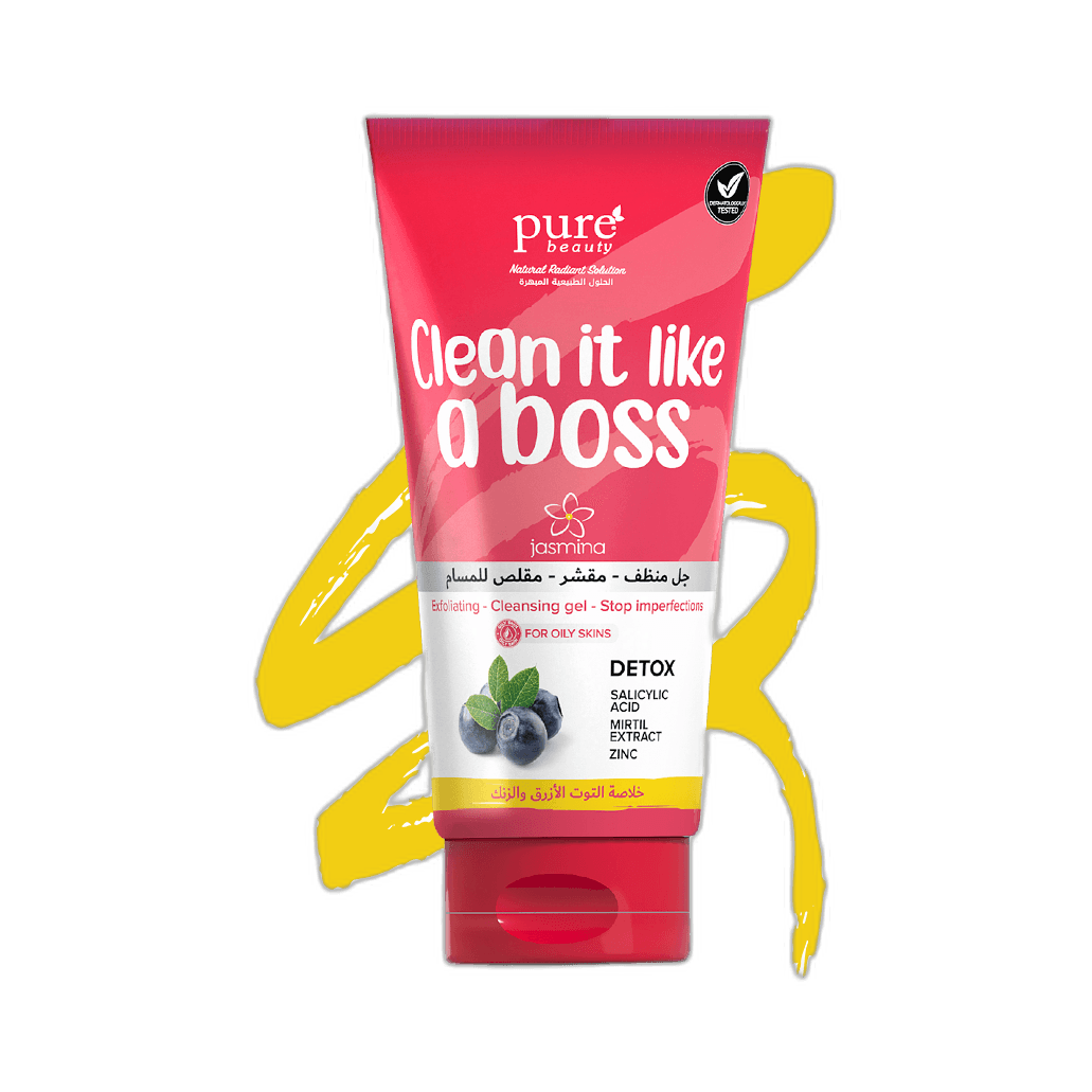 جل منظف ومقشر بالتوت, لتقليص المسام, 150 مل