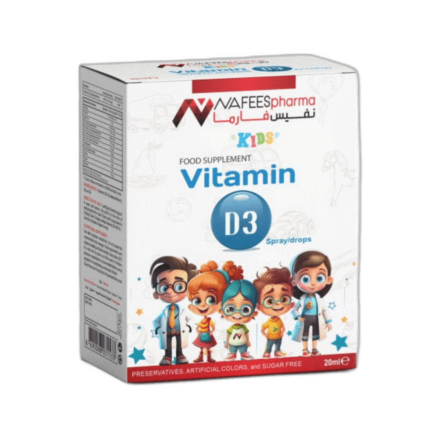 فيتامين د3, نقط أو بخاخ, 20 مل