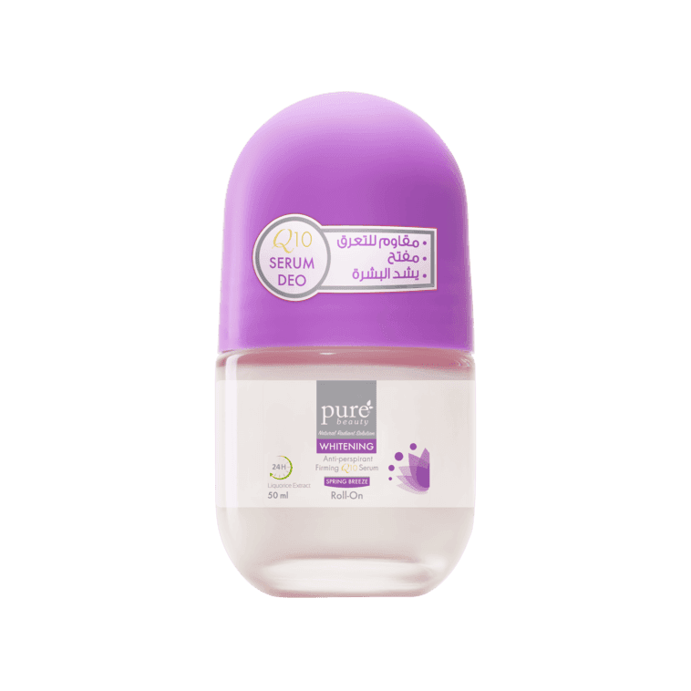 رول أون سيروم شد البشرة مفتح ومقاوم للتعرق, سبرينغ بريز, بيور بيوتي, 50 مل