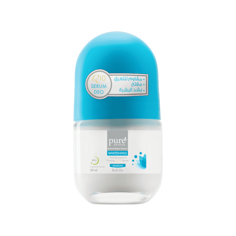 رول أون سيروم شد البشرة مفتح ومقاوم للتعرق, باشون, بيور بيوتي, 50 مل