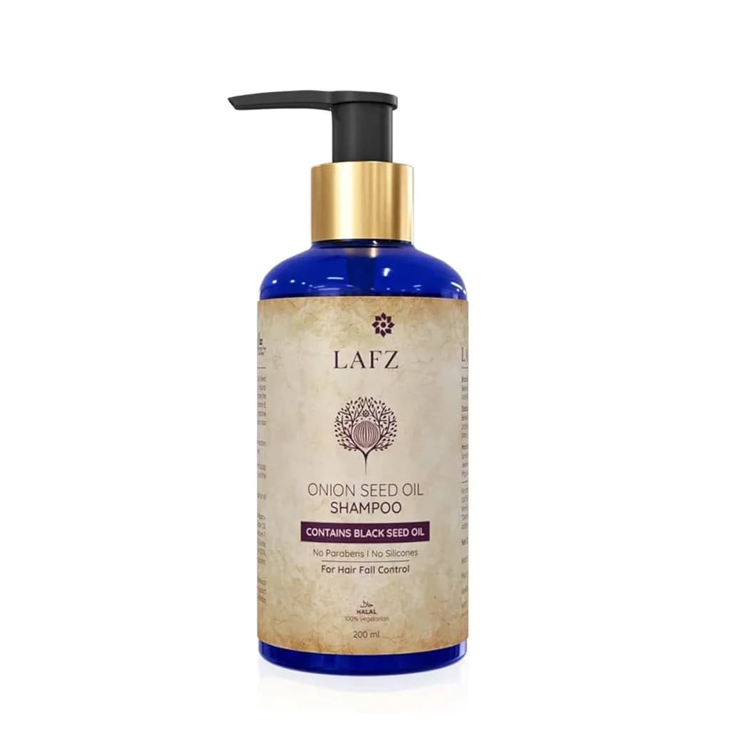 شامبو للشعر بالبصل وحبة البركة السوداء - 200ml | LAFZ