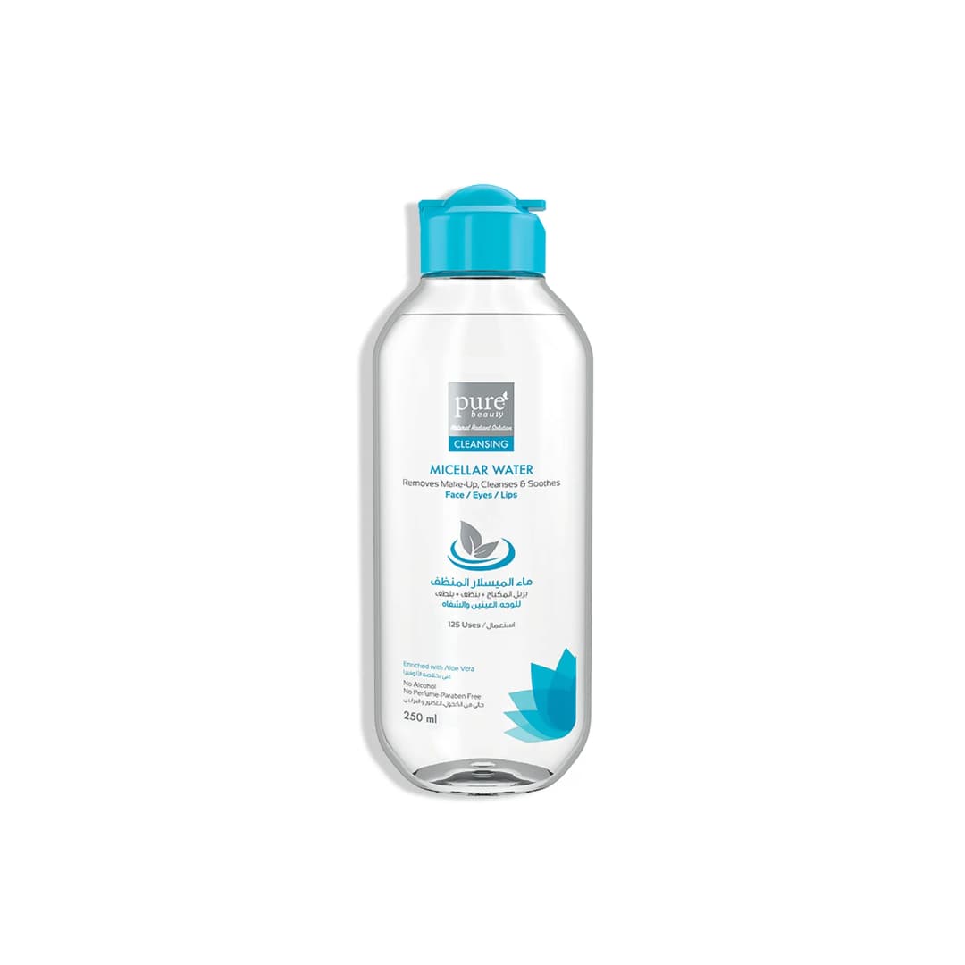 250ml - بيور بيوتي ماء منظف - ميسلار وتر | Pure Beauty