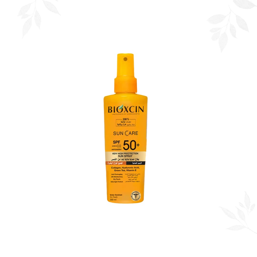 بيوكسين بخاخ - بخاخ حماية فائقة من الشمس +50 SPF | Bioxcin