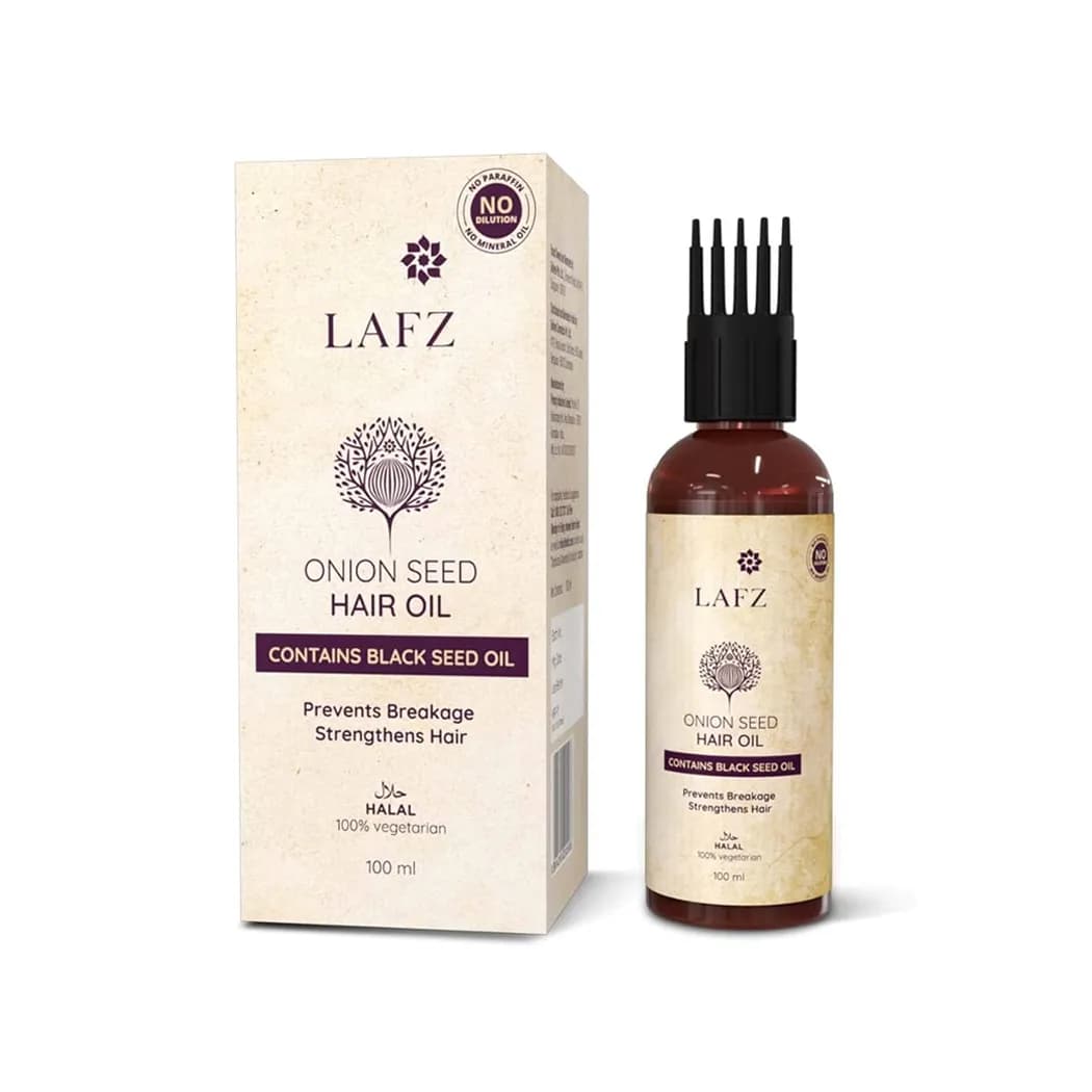 زيت للشعر بالبصل وحبة البركة السوداء - 100ml