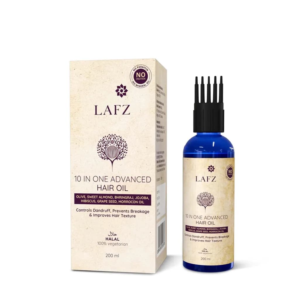 زيت الشعر المتطور 10 في 1 - 100ml | LAFZ