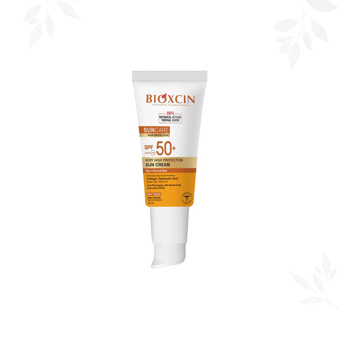 بيوكسين كريم- كريم حماية فائقة من الشمس للبشرة العادية والجافة SPF+50 | Bioxcin