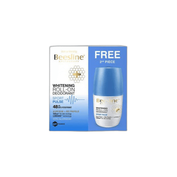 عرض 1+1 مجاناً, مزيل عرق رول أون لتفتيح البشرة, سبورت بلس