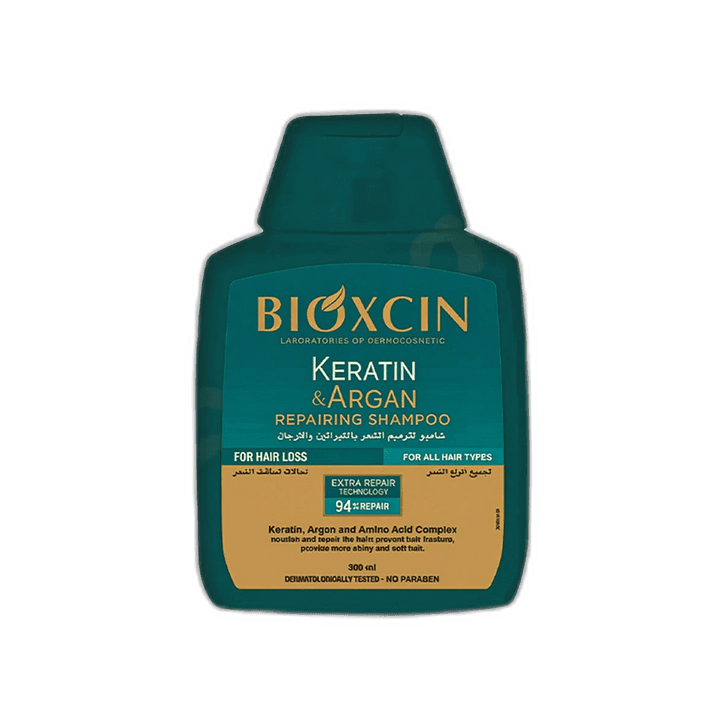 بيوكسين شامبو, لترميم الشعر بالكيراتين والأرغان