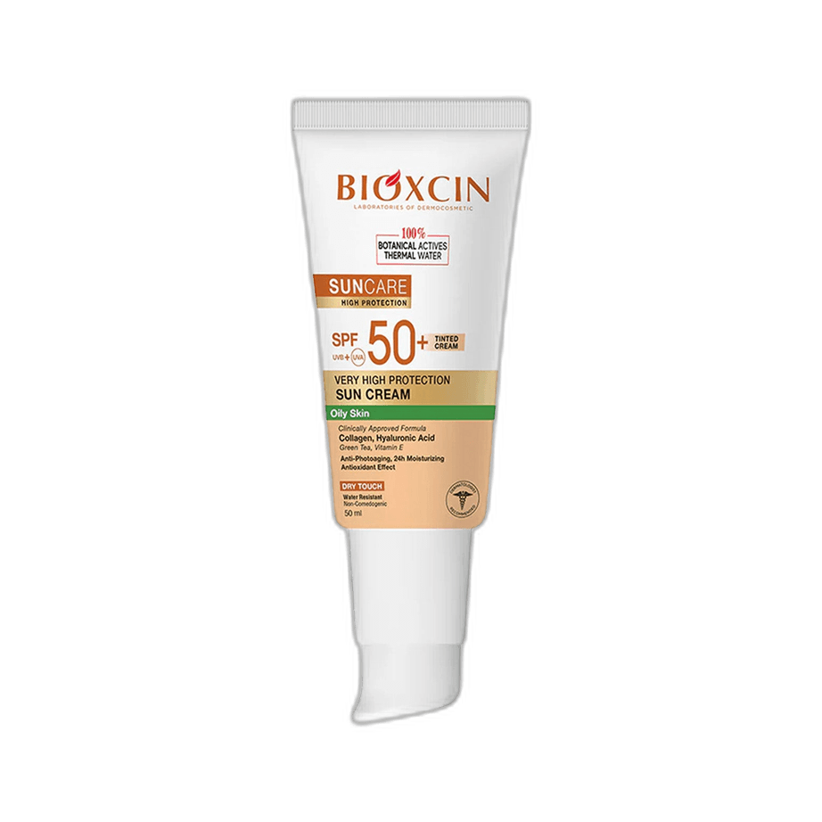 بيوكسين كريم واقي شمس, حماية فائقة للبشرة الدهنية, بلون البشرة, SPF 50+
