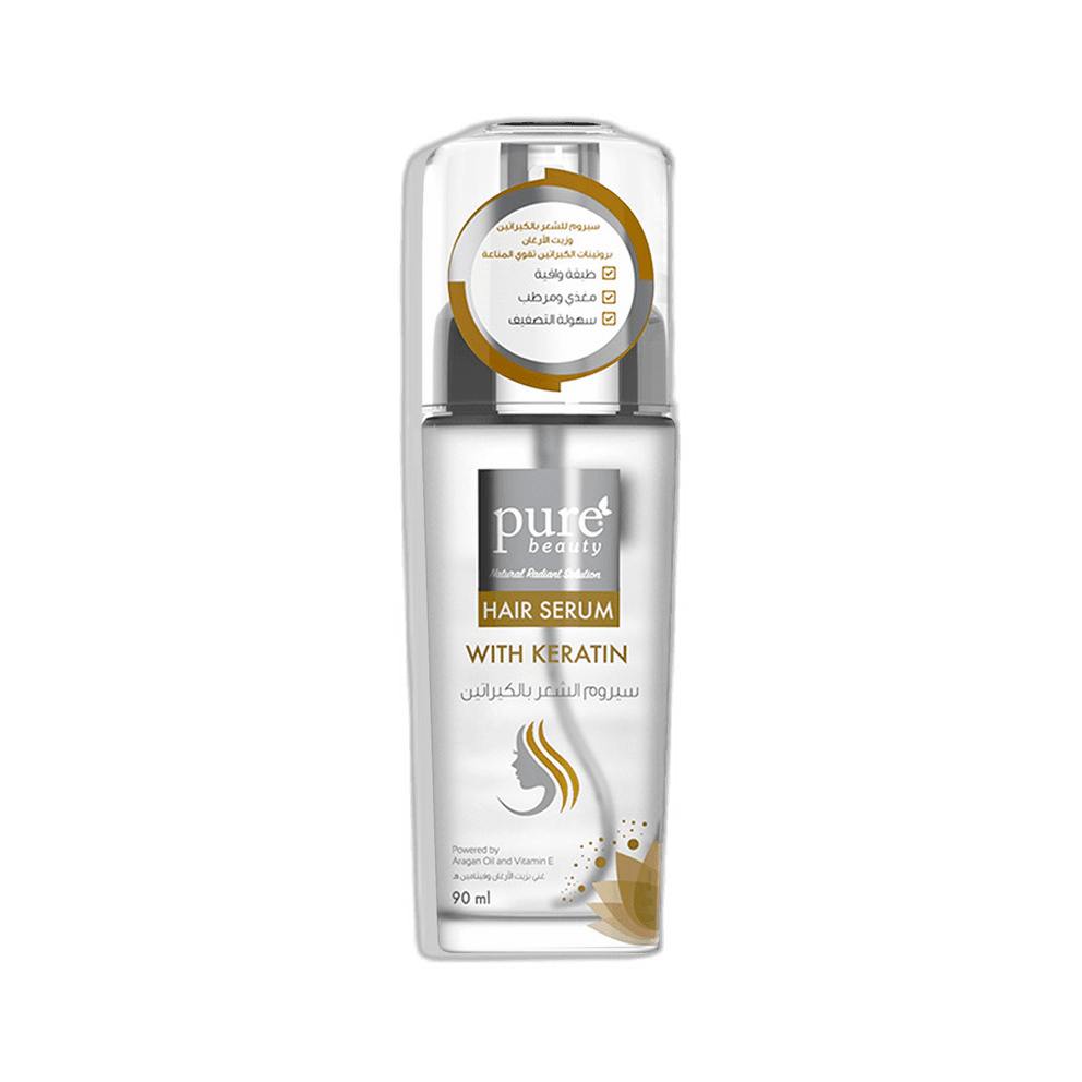 سيروم للشعر بالكيراتين, بيور بيوتي, 90 مل